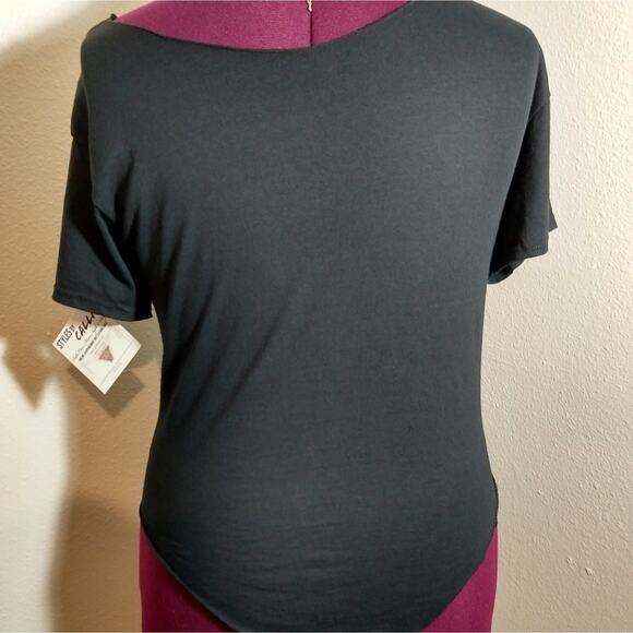 Super Callie Swagalistic Hella Sexy Graphic Tee S shredded cold shoulder punk - Picture 7 of 16